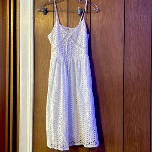 White Japna MIDI Dress XS
